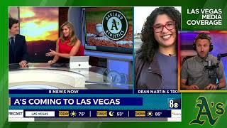 How Las Vegas media is covering A's land purchase, relocation