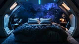 Private Deep Space Suite | Relaxing Sounds of Space Flight | 4K | 10 hours