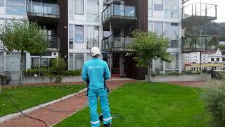 KTV Group vindusvask med drone - Facade and window Cleaning Drone