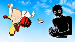 Saitama vs anti spiral