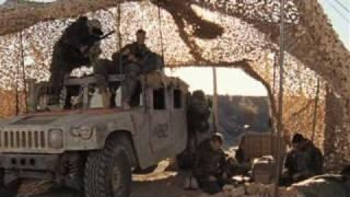 Cpl. Josh Ray Person on the Supply Truck