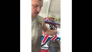 Installing oil filter horizontal, partially filled, with no spills