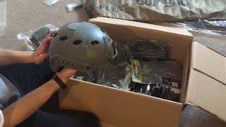 tactical gear big unboxing Taiwan gun