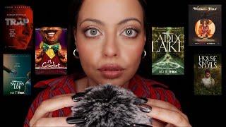 ASMR| What I've Been Watching - Spooky Season Recommendations (Whisper Ramble/Fluffy Mic Brushing)