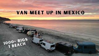 Our FIRST van event in Baja Mexico | Escapar A La Baja | Vanlife Mexico