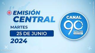 Noticias de Cali Hoy - Noticiero 90 Minutos Edición Central | 25-06-2024  |  EN VIVO