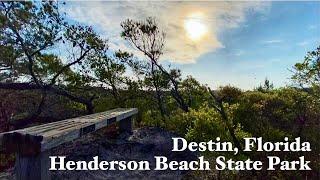 Henderson Beach State Park Destin Florida - Hiking Trail & Beautiful Beach - Florida State Parks