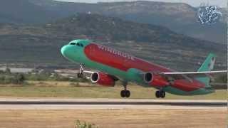 Windrose Aviation - Airbus A321-231  UR-WRH - Takeoff from SPU/LDSP Split airport