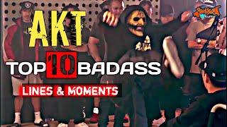 AKT's TOP 10 BADASS LINES & MOMENTS