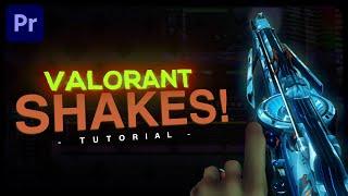 How To Make Shakes For Valorant Edits / Montages | Premiere Pro (Tutorial)