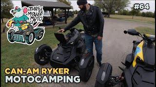 First Motocamping Trip on Can-Am Rykers 