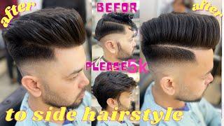 two side fade haircut two side hairstyle tutorial video ( 2023)