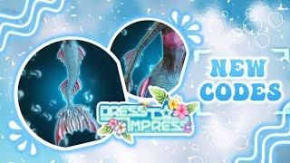 ALL NEW *DRESS TO IMPRESS* CODES AND TUTORIAL FOR *MERMAID SET* #roblox #codes #dresstoimpress