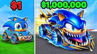 $1 To $1,000,000 SONIC CAR In GTA 5!