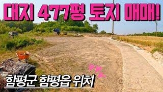 [전남토지매매] 매물번호#372 477평 대지 매매 ! 함평군 함평읍 진양리 시골땅 촌땅 토지 매매