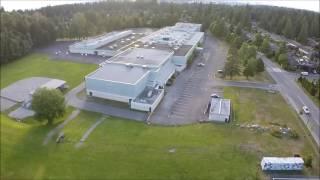 Flying around Seaquam Secondary