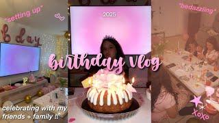 BIRTHDAY PARTY VLOG 2025 (hanging out with my bsfs, setting up/grwm)