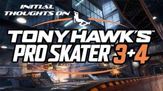 Initial Thoughts on The Tony Hawk's Pro Skater 3+4 Reveal