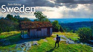 Hiking Solo in the Mountains || Hiking in Sweden || Silent Hiking