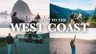 van trip down the west coast: sunset hikes, cannon beach, Oregon dunes, and redwood forest!