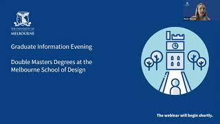 Graduate Information Evening: Double Masters Degrees at the Melbourne School of Design