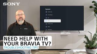 Sony | TV Troubleshooting Tips