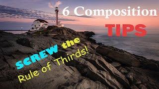 Ignore the RULE OF THIRDS in COMPOSITION and try THIS!