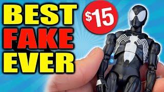 CT TOYS Black Suit Spider Man ( MAFEX IS DONE )