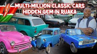 Million Dollar Hidden Classic Car Paradise in Kiambu | JN's Masterful Collection Revealed!"