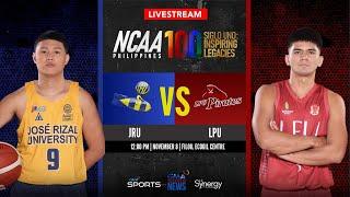 JRU vs LPU (Men’s Basketball) | NCAA Season 100