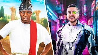 SIDEMEN $100,000 ANCIENT VS FUTURISTIC HOLIDAY