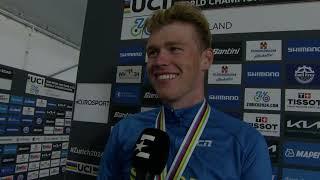 Jakob Söderqvist - Interview at the finish - World Championships ITT U23 (Zürich) 2024