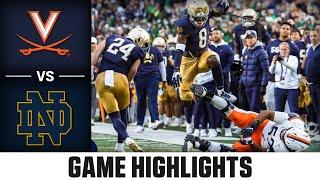 Virginia vs. Notre Dame Game Highlights | 2024-25 ACC Men's Basketball