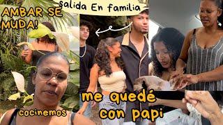 MAMI SE FUE Y ME QUEDÉ CON PAPI | MI HIJA ÁMBAR SE MUDA 