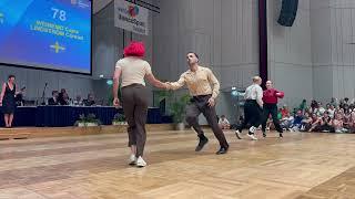 SWING DANCE European Championship Semifinal 2nd place