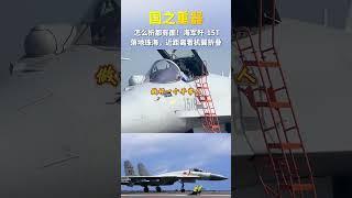 中国海军歼15T 三折叠机翼战斗机 Chinese Navy J-15T Three Fold Wing Fighter