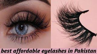 Best affordable eyelashes | 3D MINK eyelashes | affordable | kashees style eyelashes | Pakistan