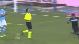 Miroslav Klose asks referee to disallow handball goal