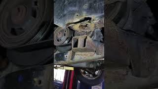 Part 1 of fixing the subframe that rusted out!!