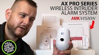 Hikvision AX Pro Wireless Intruder System: Full Range Unboxing, Set Up and Demo