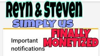 MONETIZED CHANNEL (DREAM COME TRUE)  [REYN & STEVEN - SIMPLY US]