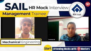 SAIL HR Mock Interview | Mechanical Engineering | Interview & GD Preparation with YourPedia