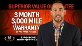 SVG Motors Superior Value Guarantee!