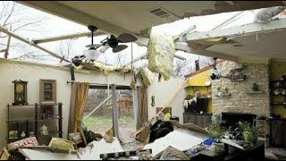 House Destroyed by Storms