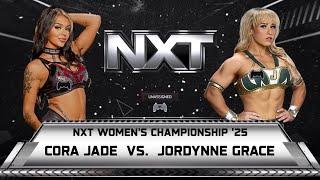 WWE 2K25 NXT - Jordynne Grace vs Cora Jade