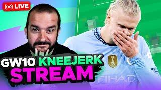 IT'S OVER | FPL KNEEJERK GAMEWEEK 10 | LIVE Q&A | Fantasy Premier League Tips 2024/25