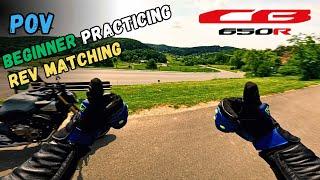 2024 Honda CB650R | POV Beginner Learning Rev Matching On Downshifts | Part 1