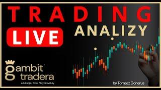 LIVE #11 - TRADING - ANALIZY  #btc #dax #nasdaq #oil #gold #analizy #kryptowaluty #trading #wig20