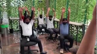 YOGA DAY CELEBRATIONS AT OBEYA WORKSPACES