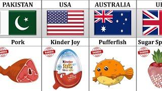 Banned Food From Different Countries Part 2